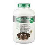 GNC Pets Ultra Mega Multivitamin Plus for Senior Dogs - Beef Flavor 180 chewable tablets