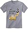Tstars I'm Digging Being 3 Shirt - 3rd Birthday Outfit with Digger Truck - Construction Tee for Toddler Boys 3T Gray