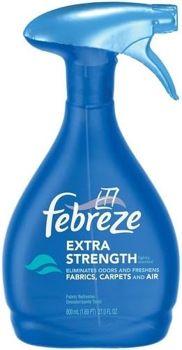 Extra Strength Febreeze Fabric and Carpet Freshner Deodorizer Spray, Eliminates Odors, 27 Oz