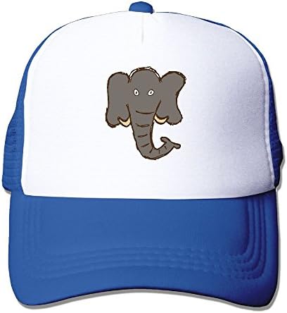 XiaoHans Momen Elephant Casual Style Baseball RoyalBlue Mesh Hats Adjustable Snapback