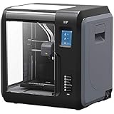 Monoprice Voxel 3D Printer - Black with Removable Heated Build Plate (150 x 150 x 150 mm) Fully Enclosed, Touch Screen, Assisted Level, Easy Wi-Fi, 8GB Internal Memory