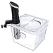 Sous Vide Container Lid with Collapsible Hinge for Anova Precision Cookers, Fits 12, 18, 22 Quart Rubbermaid Container (Only Lid Included)