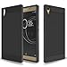 Wtiaw for:Sony Xperia XA1 Ultra Case,Sony Xperia XA1 Ultra Dual Case, [TPU+PC Material] [Brushed Metal Texture] Hybrid Dual Layer Defender Case for Sony Xperia XA1 Ultra-CL Black