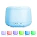 AromaLife 300ml Ultrasonic Aromatherapy Essential Oil Diffuser Cool Aroma Mist Humidifier with LED Light for Home and Office (White)