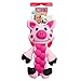 KONG Pudge Braidz Pig Dog Toy, Medium/Large