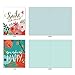The Best Card Company - 10 Assorted Blank All Occasion Notecards Box Set 4 x 5.12 Inch w/Envelopes Inspiration Bulk Variety Pack, Men, Women (10 Designs, 1 Each) Elephant, Optimisms M6631OCB