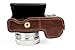 CEARI PU Leather DSLR Camera Half Case Bottom Mount for Sony Alpha A6000 A6300 - Coffee
