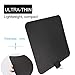 HDTV Antenna,65-100 Miles Indoor HDTV Antenna Digital TV Antenna with Signal Amplifier-Support 4K 1080P Freeview Channels - 13.2Ft Coaxial Cable