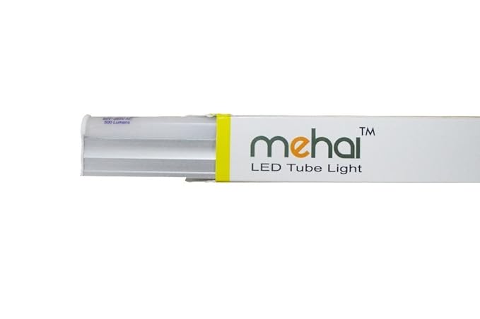 Mehai 2Ft T5 - 12W (12Watts) Slim Led Tube Light 2 Feet For Home And Office Cool White