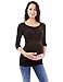 PattyBoutik Mama Crewneck Long Sleeve Nursing Maternity Top