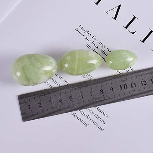 Taka Co Yoni Egg Crystal Yoni Egg Natural Xiuyan Jade Massage Egg Set Undrill&Wooden Base Mineral Ball Kegel Exercise Pelvic Floor Muscle Vaginal 4