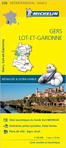 Amazon Fr Carte Gers Lot Et Garonne Michelin Michelin Livres