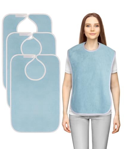 Utopia Towels Waterproof Terry Adult Bibs