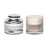 Omiera Labs Glocione Dark Spots Corrector Skin Whitening Melasma Cream ( 1.0 Fl. Oz) & Adroit Body Hair Growth Inhibitor (1.0 fl. oz.) Skin Care Set