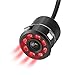 SIVNN LED Rear View Backup Camera with HD Infrared Night Vision and 170 Degree Waterproof for Truck & Cars
