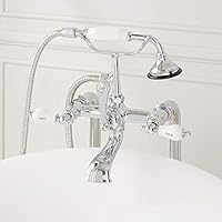 Signature Hardware 286321 31 1 2 Floor Mounted Clawfoot Tub