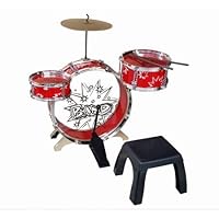 Ready Ace Kiddy Jazz Drum Set with Stool