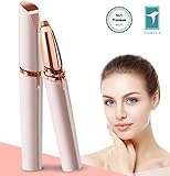 Bangbreak—Eyebrow Hair Remover, Painless Portable Precision Electric Eyebrow Hair Trimmer (Battery Not Included), Rose Gold