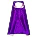 YIISUN Capes for Kids Capes and Masks for Kids Birthday Party Dress Up Double-Sided Statin (Pack of 8)