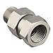 M MINGLE Pressure Washer Swivel, 4500 PSI, 3/8'' NPT-M Male Thread Fitting, Stainless Steel