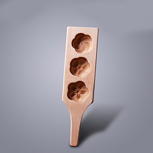 QPSSP Mould, Moon Cake Mould, Wooden Ice Crust, Moon Cake, Mung Bean Cake, Pasta, Pumpkin Cake, Steamed Bread, Baking Mold,A