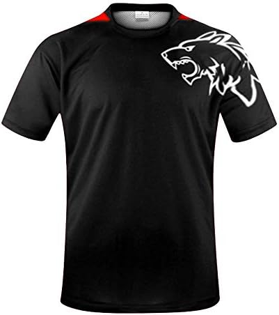 Wisdom Leaves Men's Short Sleeve Cycling Jersey Mountain Bike Shirt Quick Drying T-Shirt