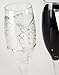 Cypress Home Beautiful Wedding Champagne Flute Gift Set - 2 x 3 x 10 Inches Homegoods and Accessories for Every Space