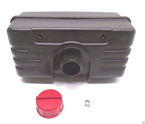 Genuine Tecumseh 34186A One Gallon Fuel Tank with Cap Gas 4 Quart OEM