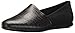 ECCO Women's Women's Touch 15 Ballerina 2.0 Ballet Flat, Black-Buffed Silver/Black, 38 EU / 7-7.5 US