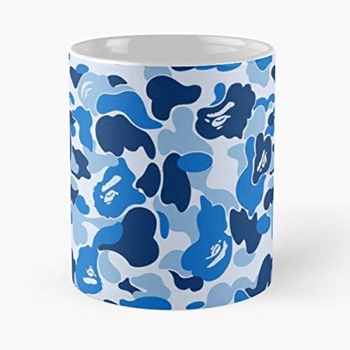 Amazon Com Blue Ba Pe Camo Cool Holidays Gift For Coworkers Men Women Him Or Her Mom Dad Sister Kitchen Dining