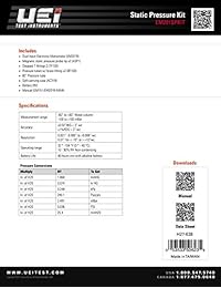 UEi Em201Spkit   Kit de presión estática