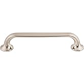 Top Knobs TK594BSN Mercer Collection 5-1/16" Oculus Oval Pull, Brushed Satin Nickel
