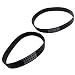 Eureka Bravo, Bravo 2, Airspeed, Litespeed, Whirlwind, Victory Vacuum Belts (2 Pack). Replaces OEM# 61120 primary