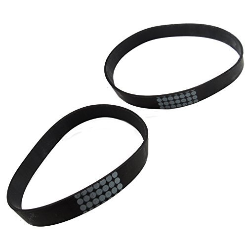Eureka Bravo, Bravo 2, Airspeed, Litespeed, Whirlwind, Victory Vacuum Belts (2 Pack). Replaces OEM# 61120