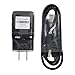 LG 1.8 Amp Travel Charger Adapter with Detachable Micro-USB Data Charging Cable for LG G2, G Flex, LG Google Nexus 5 - Black (Non Retail Packaging)