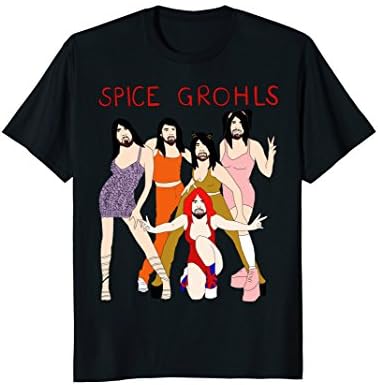 Spice grohls-spice girls and boys- funny t shirt