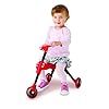 Scuttlebug-Beetle-Red-and-Black Scuttlebug 3-Wheel Foldable Ride-On Tricycle for 1-3 Year Old Boys and Girls, Beetle Trike, Antennae Handlebar, Develop…