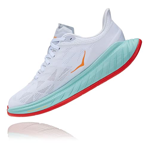 HOKA ONE ONE Carbon X 2 Men's Shoes, White Light