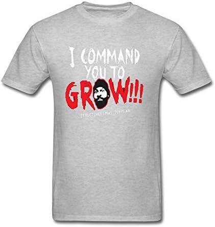 Men's Men's CT FLETCHER I Command you to GROW!!!! T-Shirt Short Sleeve T-Shirt