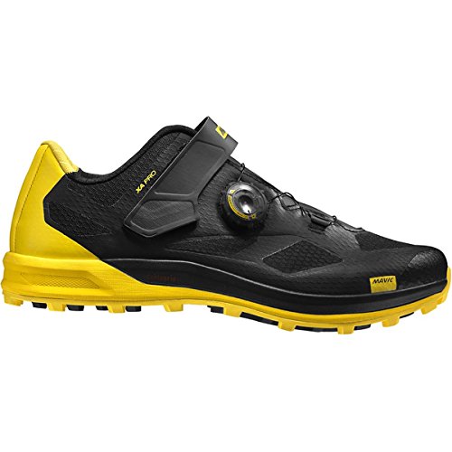 Mavic XA Pro Cycling Shoe - Men's Black/Black/Yellow Mavic, US 7.0/UK 6.5