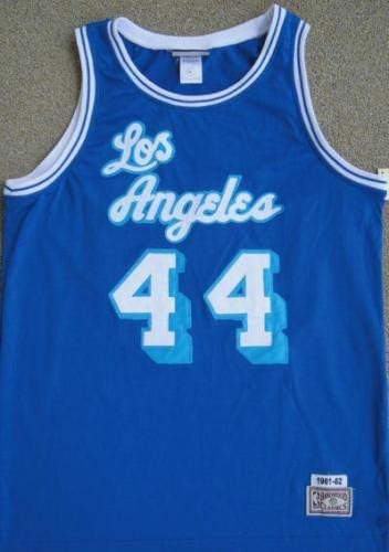 jerry west jersey blue