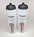 ZEFAL Magnum Bike Bicycle Clear Water Bottle 33oz 2-Pack