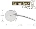 Limitless Chef Premium Stainless Steel Sharp Pizza Cutter Wheel, Zinc Alloy Pizza Pi Cutter, Also use for Pastry and Cakes, Easy to Clean, Dishwasher Safe.