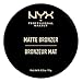 NYX PROFESSIONAL MAKEUP Matte Bronzer, Dark Tan