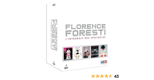 Amazon Com Florence Foresti L Integrale Des Spectacles 7 Dvd Movies Tv