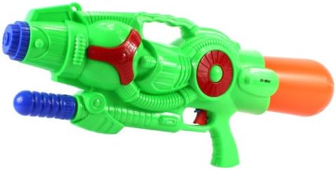 Ultimate Summer Large Size Single Nozzle Pressurized Pump Action Water Gun, Super Blaster Soaker (Colors May Vary)