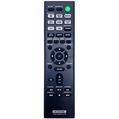 INTECHING RMTAA401U AV Receiver Remote Control for Sony STRDH590, STR