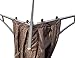 APEX GARDEN 4 Poles Brown Corner Curtain Set for Lowe's 10' x 12' Gazebo Model #GF-12S004BTO / GF-12S004B-1 (Corner Curtains Only) (Brown)