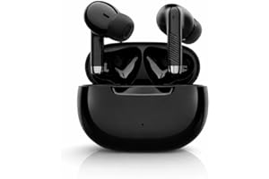 Fone de Ouvido Bluetooth 5.4 Sem Fio Wireless Com Cancelamento de Ruído Com Microfone Embutido Compatível com iPhone e Android - Ezc®