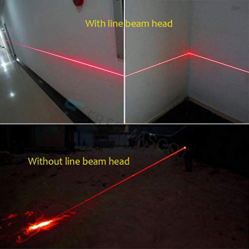 FreeMascot Red Light Line Beam Presenter Pen with Hand-free Tail Switch (Red) - Thumbnail 7